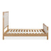 Modus Furano Upholstered Panel Bed in Ginger and Brun Boucle Image 8