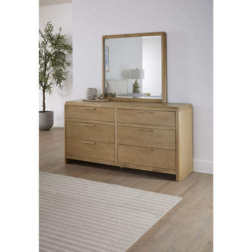 Modus Furano Wall or Dresser Mirror in Ginger Image 2