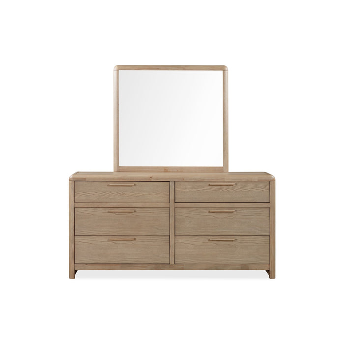 Modus Furano Wall or Dresser Mirror in Ginger Image 3