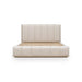 Modus Gardenia Wood Frame Upholstered Platform Bed in Cotton and Chai Image 3