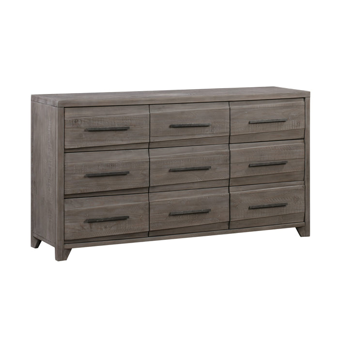 Modus Hearst Solid Wood Nine-Drawer Dresser in Sahara Tan (2024) Image 3