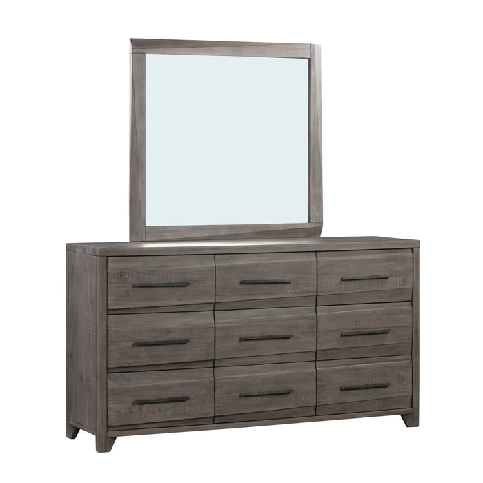 Modus Hearst Solid Wood Nine-Drawer Dresser in Sahara Tan (2024) Image 4