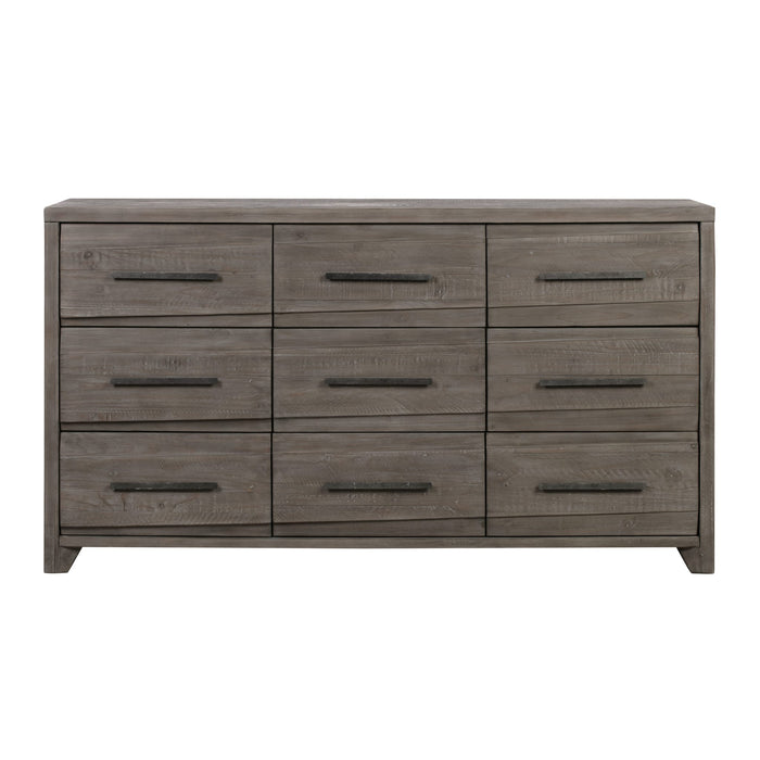 Modus Hearst Solid Wood Nine-Drawer Dresser in Sahara Tan (2024) Image 5