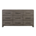 Modus Hearst Solid Wood Nine-Drawer Dresser in Sahara Tan (2024) Image 5