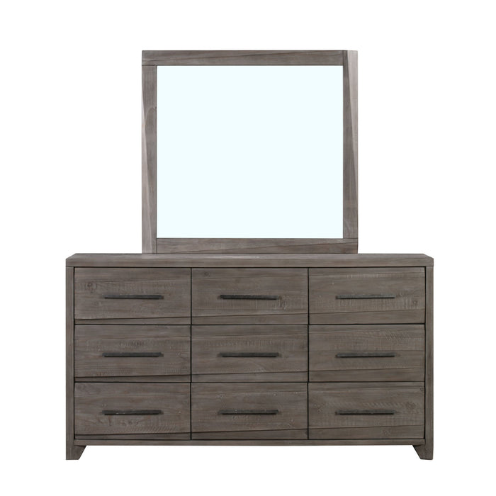 Modus Hearst Solid Wood Nine-Drawer Dresser in Sahara Tan (2024) Image 6