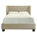 Modus Levi Tufted Footboard Storage Bed in Toast Linen Image 4