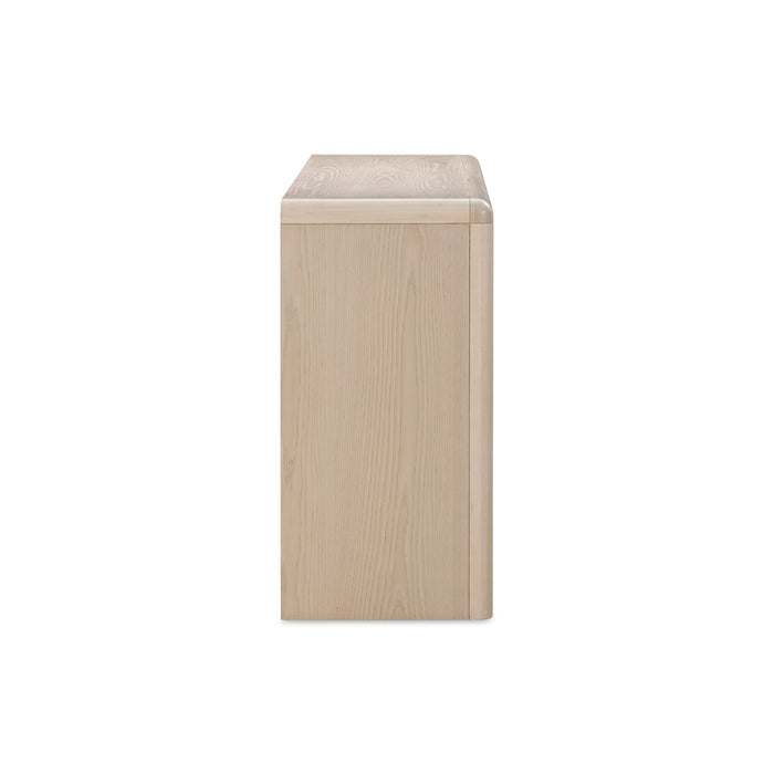 Modus Liv Four Door Ash Wood Sideboard in White SandImage 4
