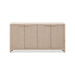 Modus Liv Four Door Ash Wood Sideboard in White SandMain Image