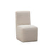 Modus Liv Fully Upholstered Dining Chair in Brun Boucle Image 1