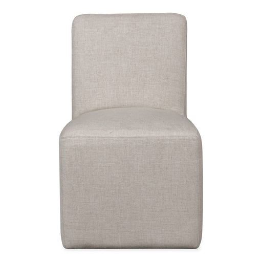 Modus Liv Fully Upholstered Dining Chair in Natural Linen Main Image