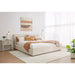 Modus Louis Upholstered Platform Bed in Natural Linen Main Image