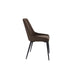 Modus Lucia Metal Leg Upholstered Dining Chair in Penny  Velvet and Gunmetal Image 2