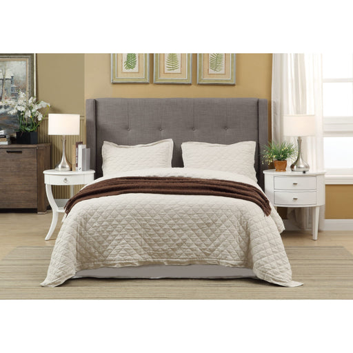 Modus Madeleine Wingback Upholstered Platform Bed Image 1