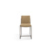 Modus Madison Metal Frame Counter Stool in Honey Synthetic Leather Main Image