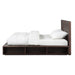 Modus McKinney Solid Wood Low Platform Storage Bed in Espresso Pine Image 4