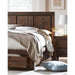 Modus Meadow Solid Wood Footboard Storage Bed in Brick Brown Image 2