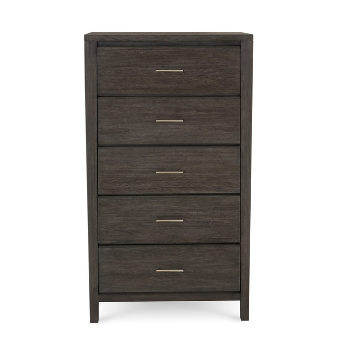 Modus Nevis Five Drawer Chest in Sharkskin (2024) Image 4