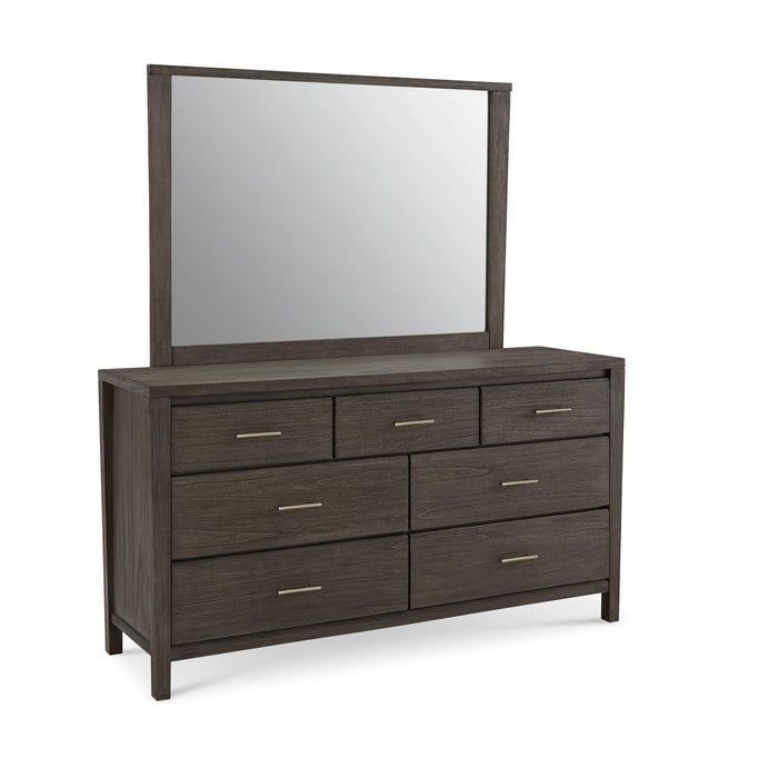 Modus Nevis Seven Drawer Dresser in Sharkskin (2024) Image 8