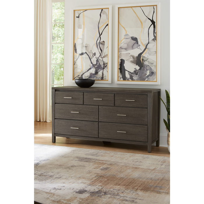 Modus Nevis Seven Drawer Dresser in Sharkskin (2024) Main Image