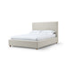 Modus Olivia Upholstered Platform Bed in Ivory Image 1