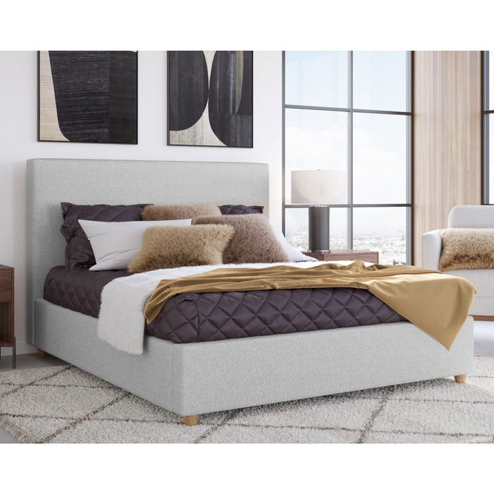 Modus Olivia Upholstered Platform Bed in Linen Main Image