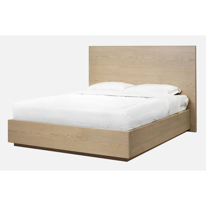 Modus One Coastal Modern Platform Bed in Bisque Image 2