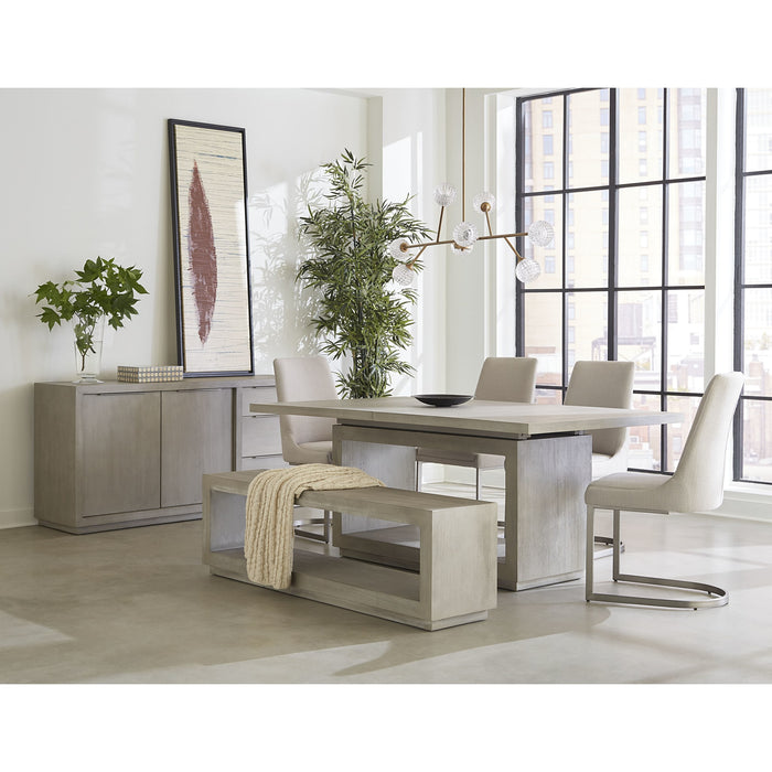 Modus Oxford Rectangular Dining Table in Mineral Image 2