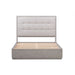 Modus Oxford Upholstered Footboard Storage Bed in Mineral Image 6