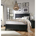 Modus Paragon Four Drawer Wood Storage Bed in Black Image 1
