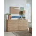 Modus Penny Six Drawer White Ash Dresser in Buff Cream  Main Image