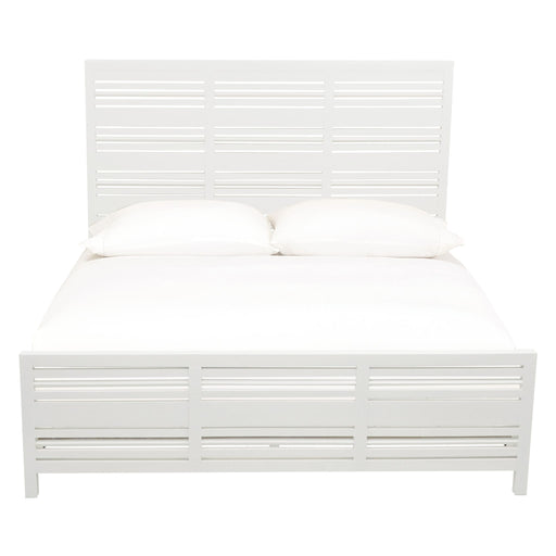 Modus Retreat Slatted Platform Bed in Snowfall Image 1