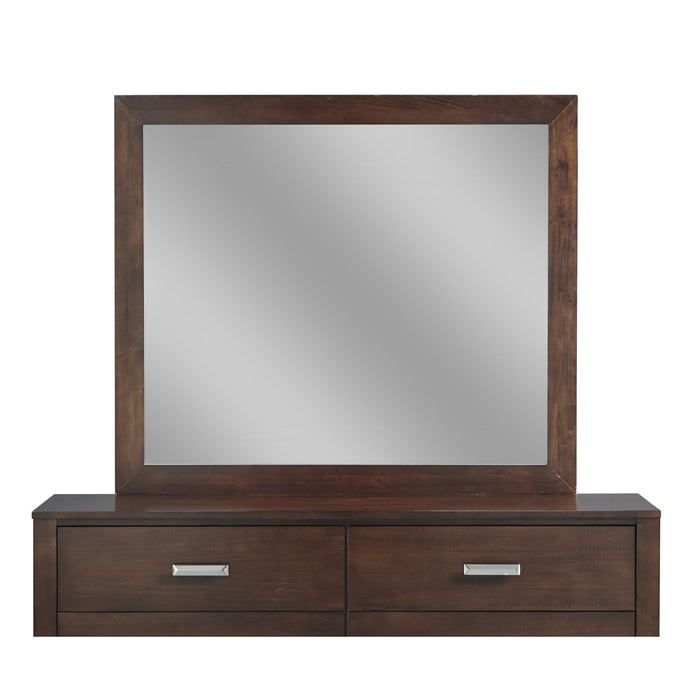 Modus Riva Mirror in Chocolate Brown Image 2