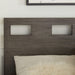 Modus Riva Wood Bed in Sharkskin Image 1