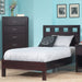 Modus Riva Wood Platform Bed in Espresso Image 1