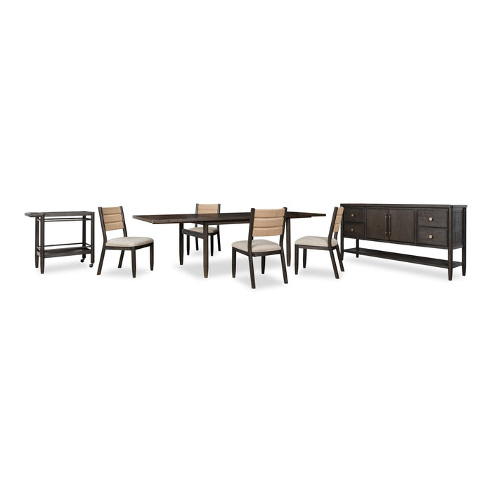 Modus Rockport Double Extension Dining Table in Yin Image 6