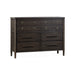 Modus Rockport Eight Drawer Oak Wood Dresser in Yin Image 1