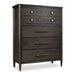 Modus Rockport Five Drawer Oak Wood Chest in Yin Image 1