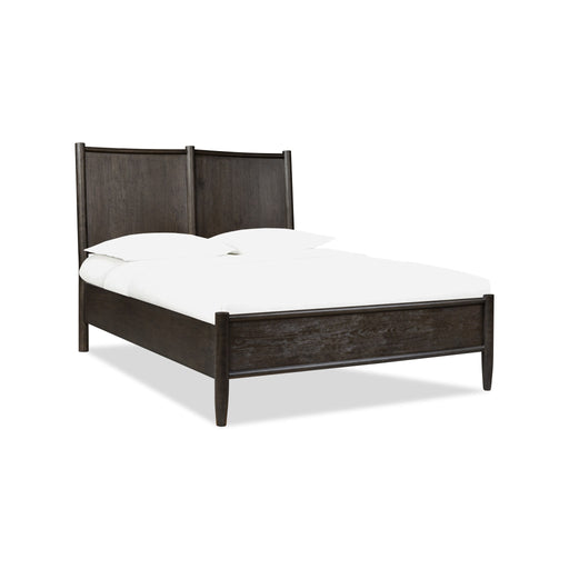 Modus Rockport Oak Wood Platform Bed in Yin Image 1