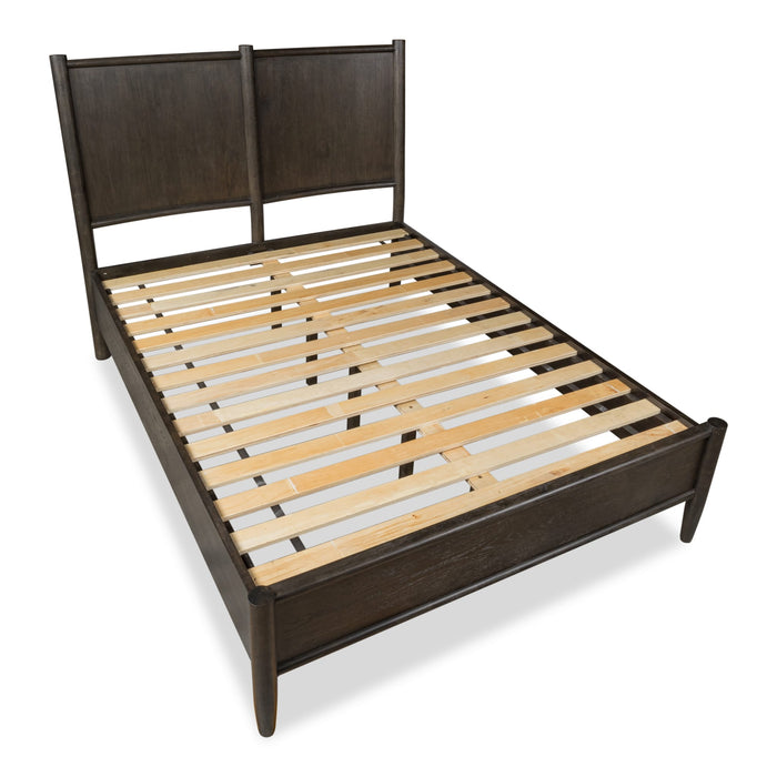 Modus Rockport Oak Wood Platform Bed in Yin Image 5