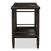 Modus Rockport Two Shelf Rolling Bar Cart in Yin Image 2