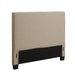 Modus Saint Pierre Upholstered Headboard in Toast Linen Image 4