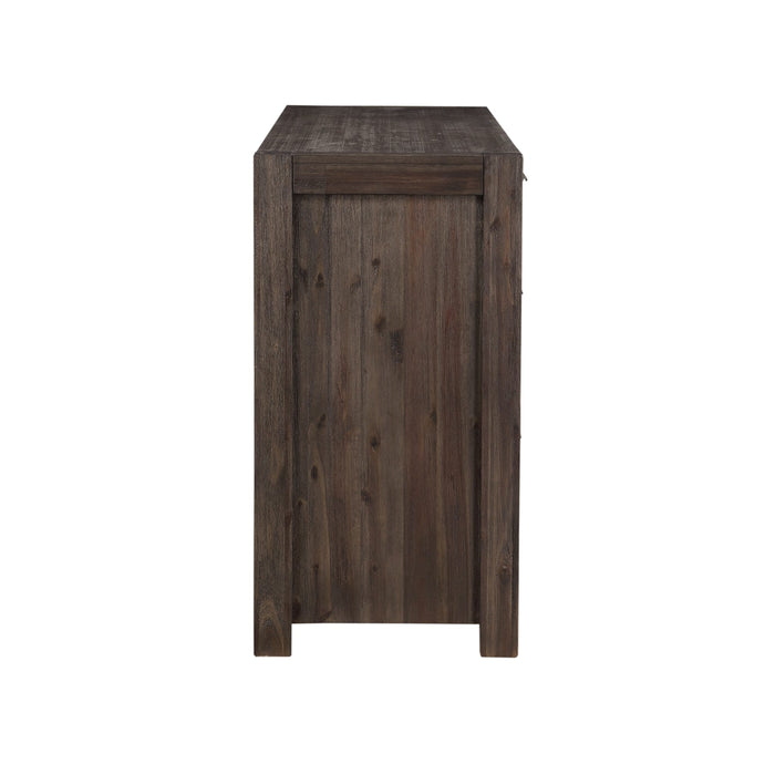 Modus Savanna Seven Drawer Solid Wood Dresser in Coffee Bean Image 6