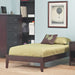 Modus Simple Wood Platform Bed in Espresso Image 1