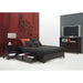 Modus Simple Wood Storage Bed in Espresso Image 6