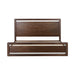 Modus Sol Acacia Wood Platform Bed in Brown Spice Image 5