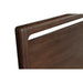 Modus Sol Acacia Wood Platform Bed in Brown Spice Image 8