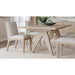 Modus Sumire Solid Wood Dining Chair in Ginger and Natural Linen Image 5