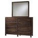 Modus Townsend Eight Drawer Solid Wood Dresser in Java (2024)Image 5