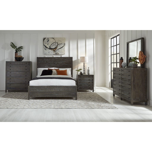 Modus Townsend Solid Wood Five Drawer Chest in Gunmetal (2024)Image 1