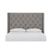 Modus Verona Tufted Upholstered Headboard in Speckled Grey Image 4